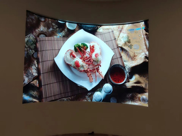 井研室内P2.5弧形LED屏